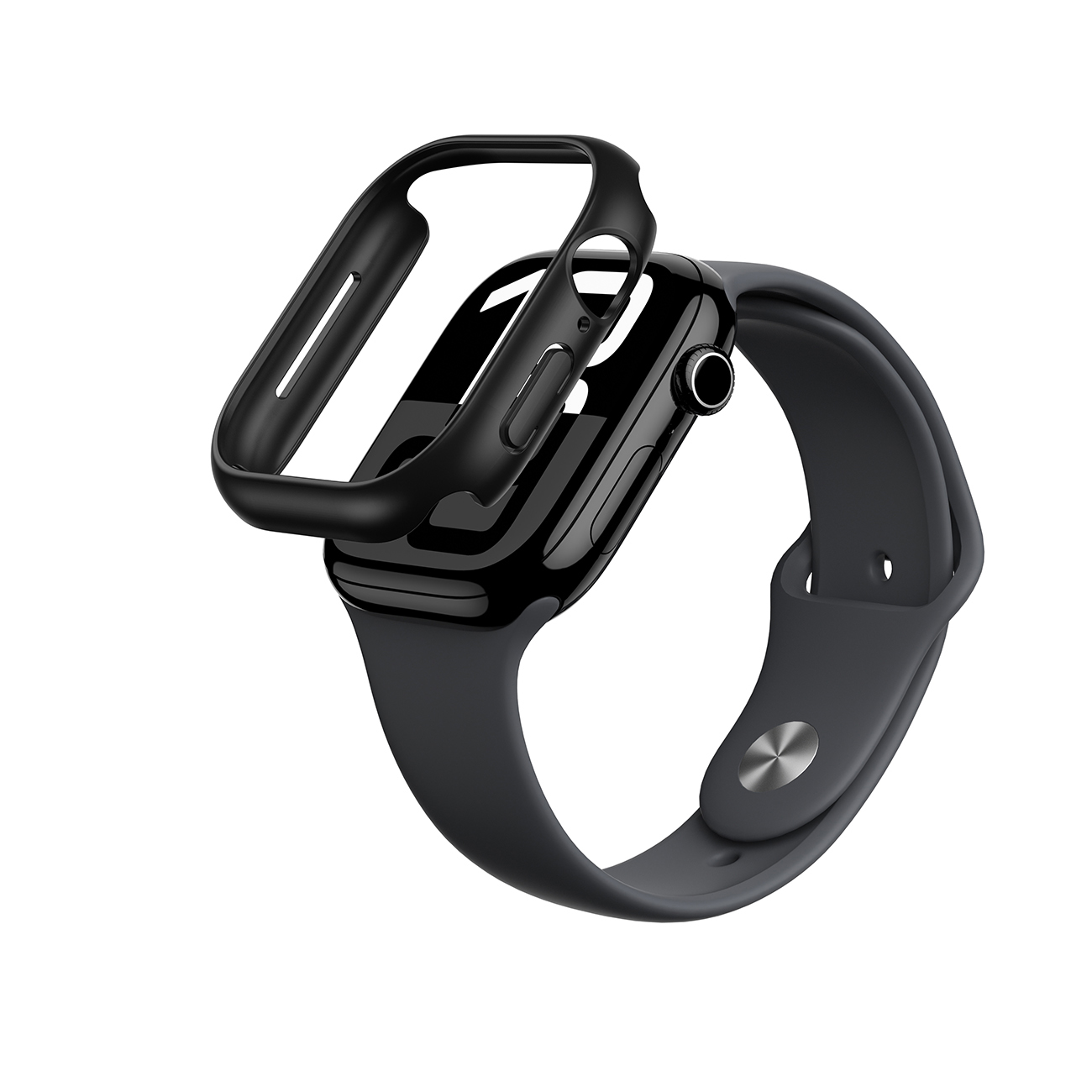 AmazingThing Minimal Ümbris jaoks Apple Watch 46mm – must