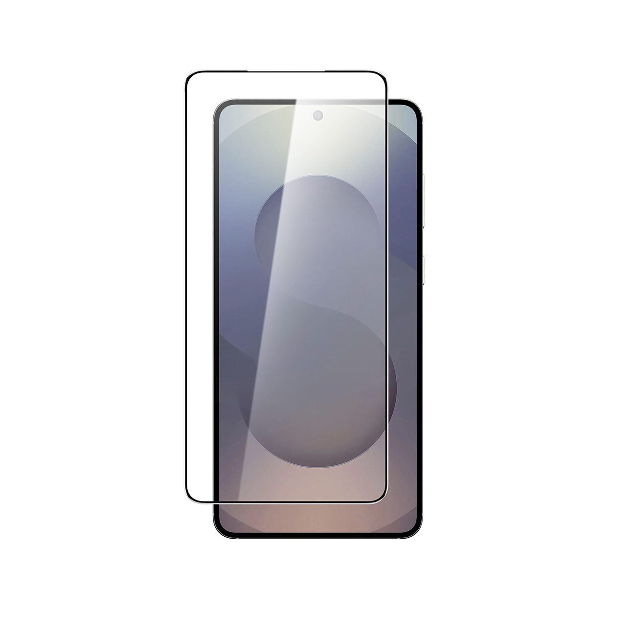 AmazingThing Radix Full Glass Karastatud klaas with Must Raamiga jaoks Samsung S25 Edge