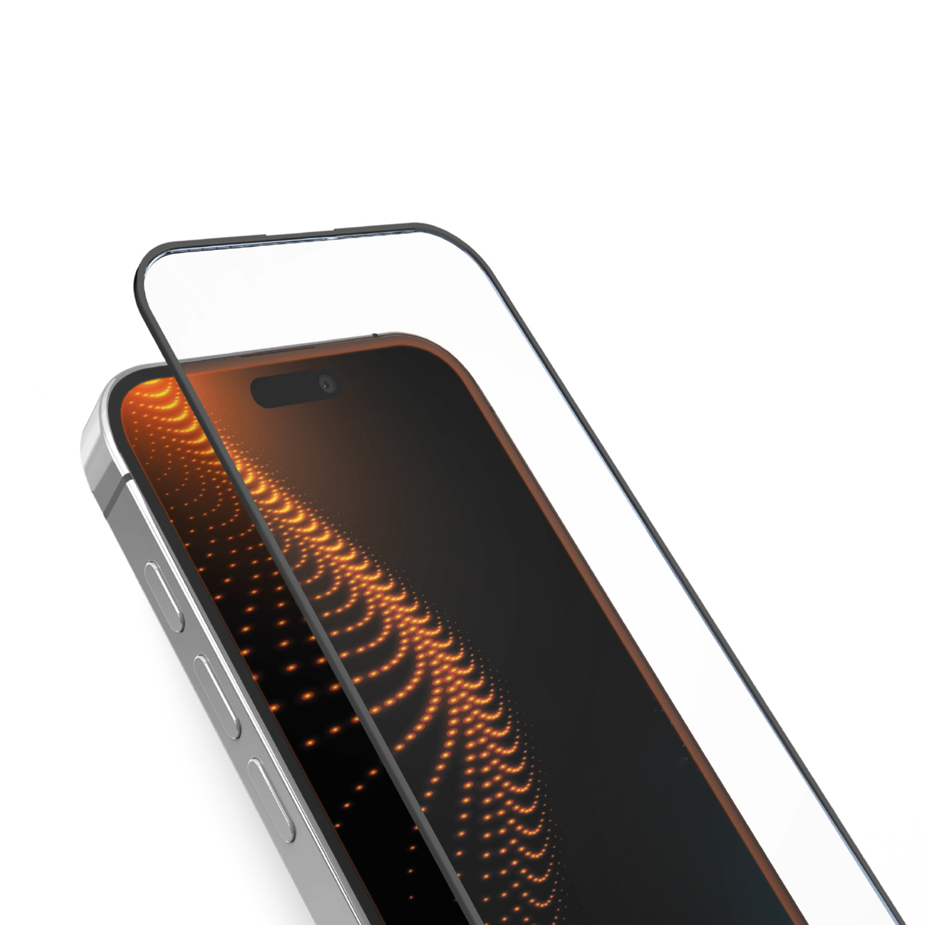 SBS karastatud klaas with D3O technology with applicator jaoks iPhone 16 Pro Max