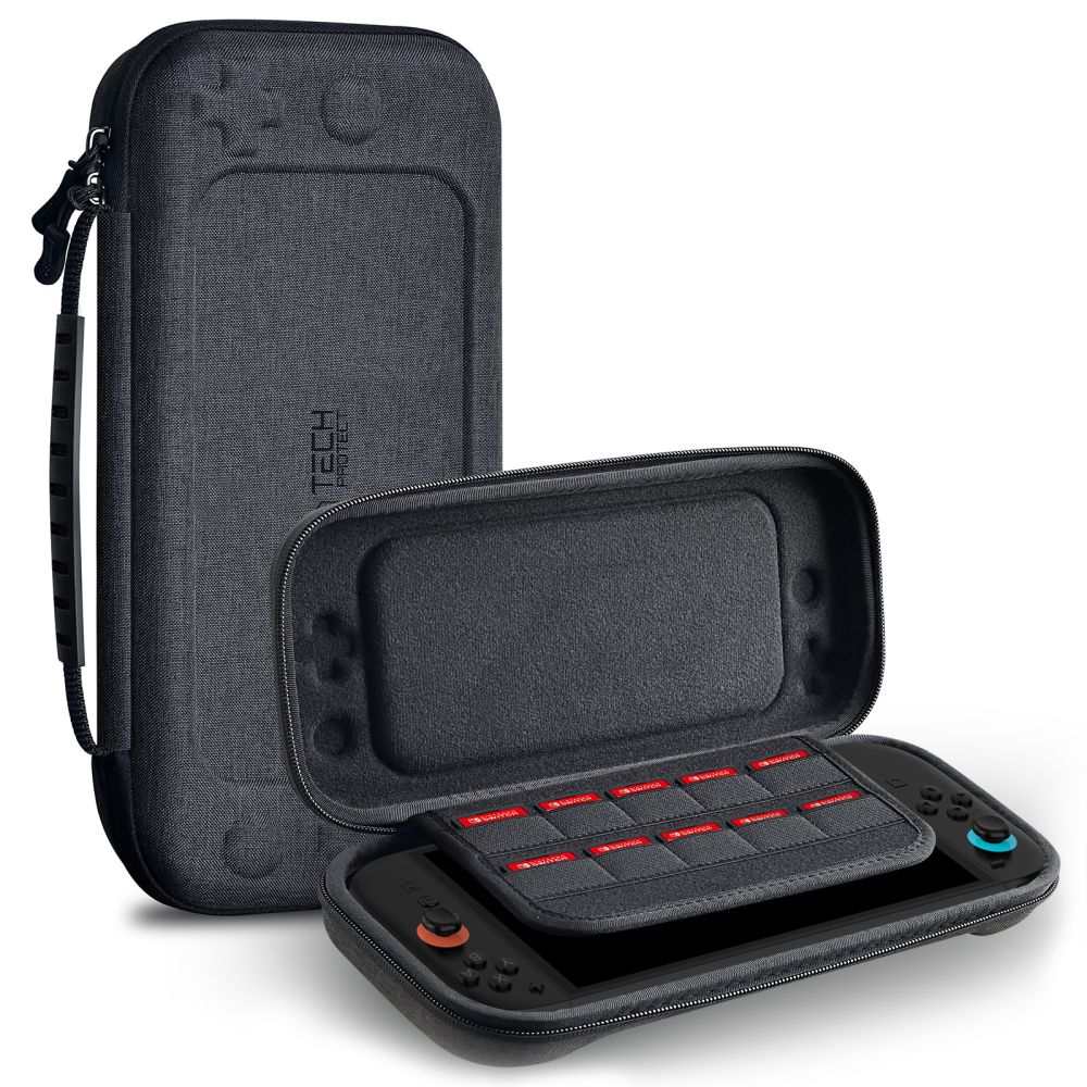 Tech-Protect Hardpouch ümbris jaoks Nintendo Switch 2 - hall