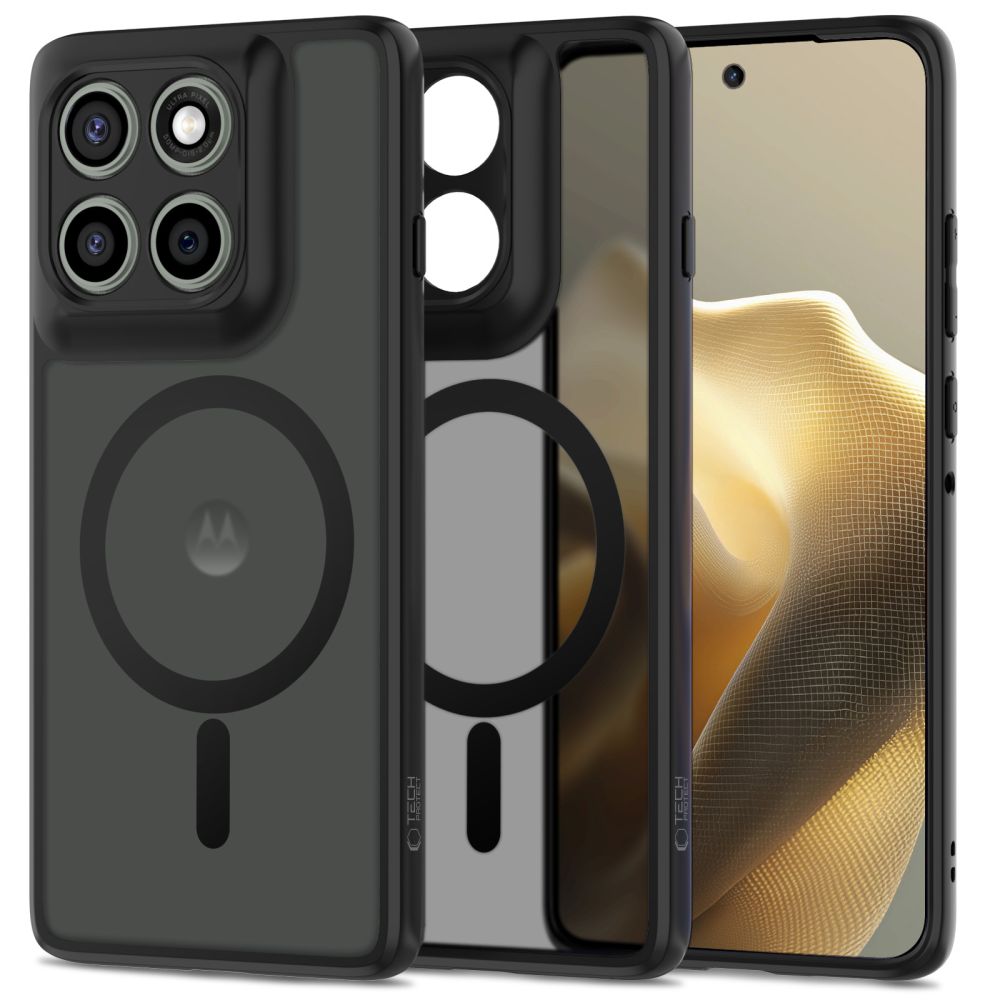 Tech-Protect MagMat MagSafe Ümbris jaoks Motorola Edge 60 Pro - Matt Must