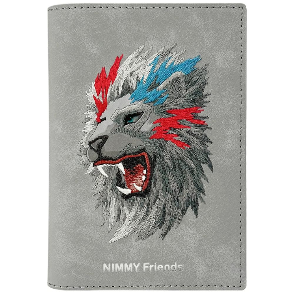 Nimmy Raptor Lion Passport/Wallet Ümbris - Hall