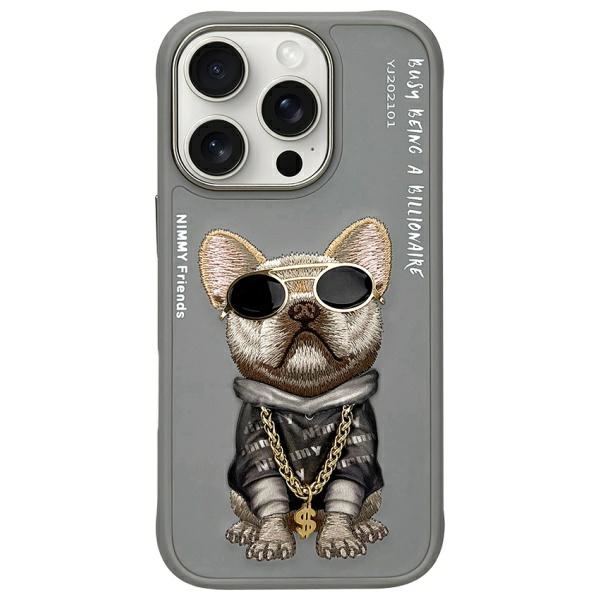 Nimmy Glasses Cool Dog Ümbris jaoks iPhone 16 Pro Max - Hall