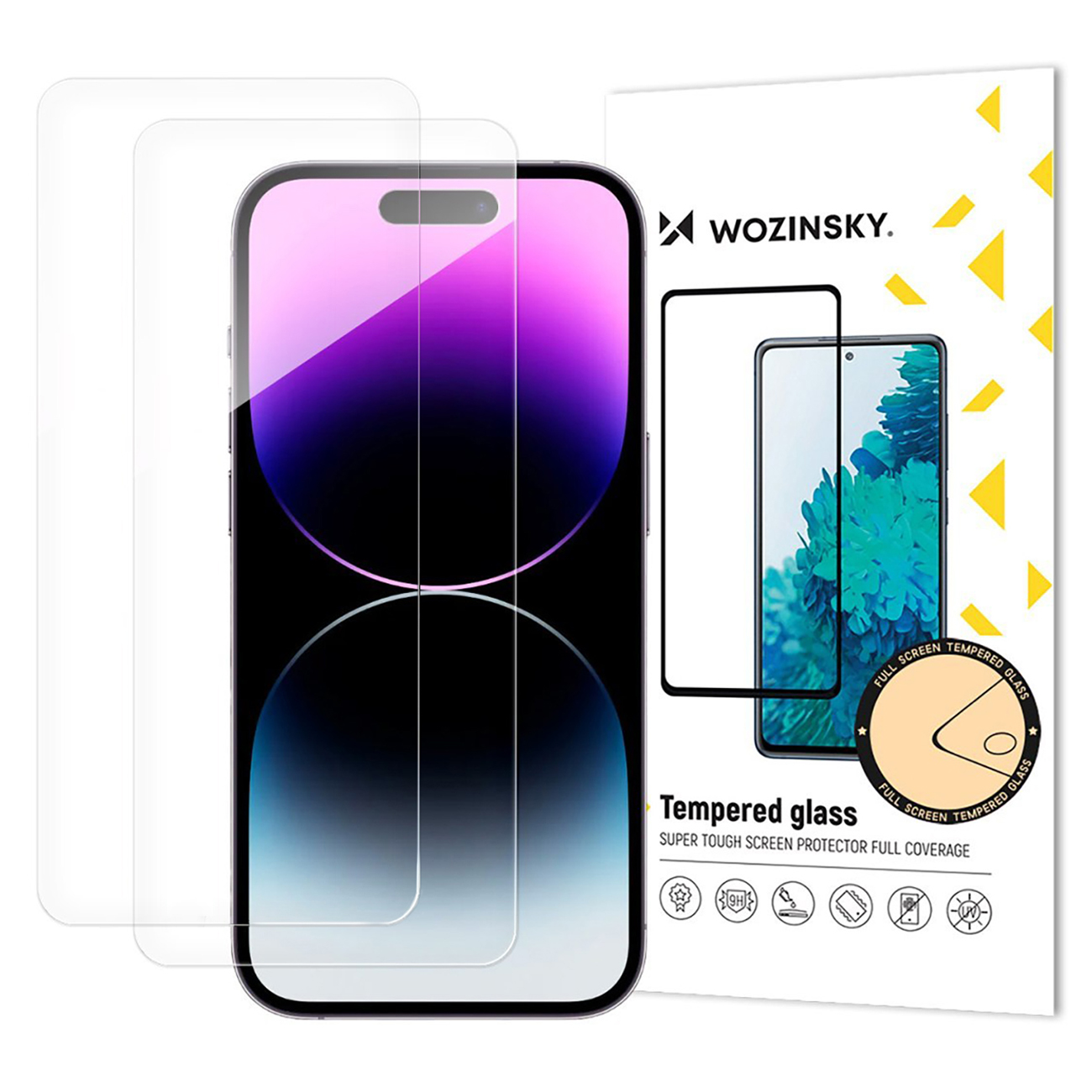 Wozinsky Karastatud klaas 2-Pack jaoks iPhone 17 Pro Max / 16 Pro Max