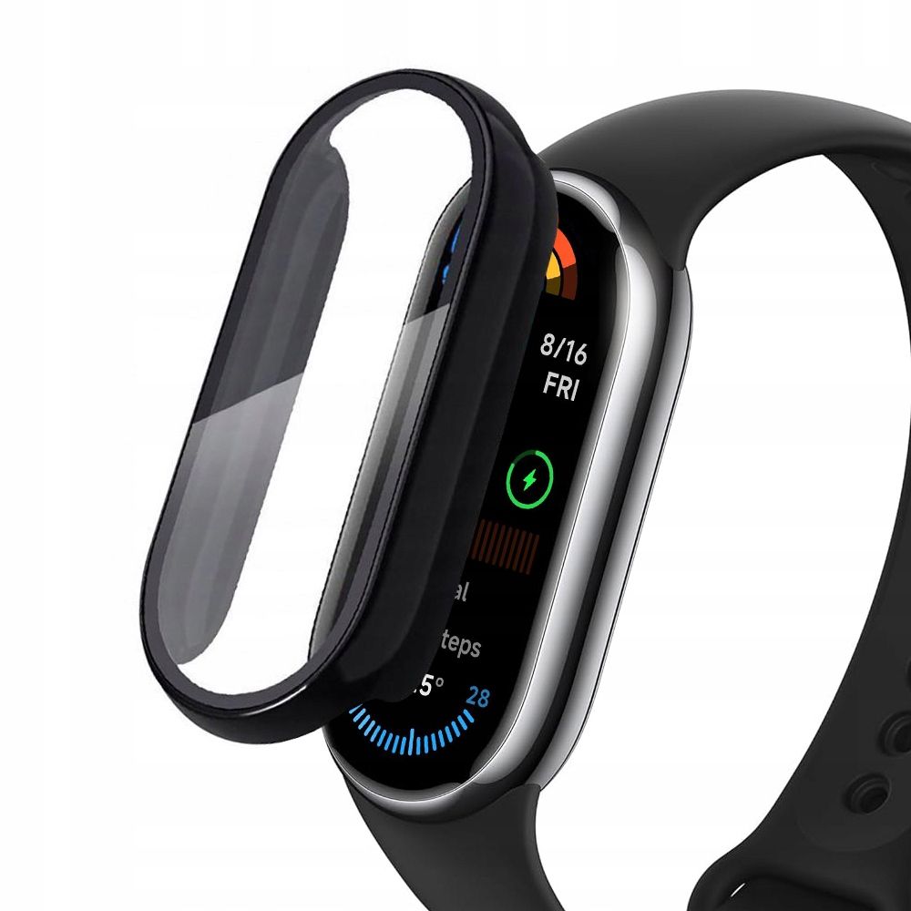 Tech-Protect Defense Ümbris jaoks Xiaomi Smart Band 10 / 10 NFC - Must