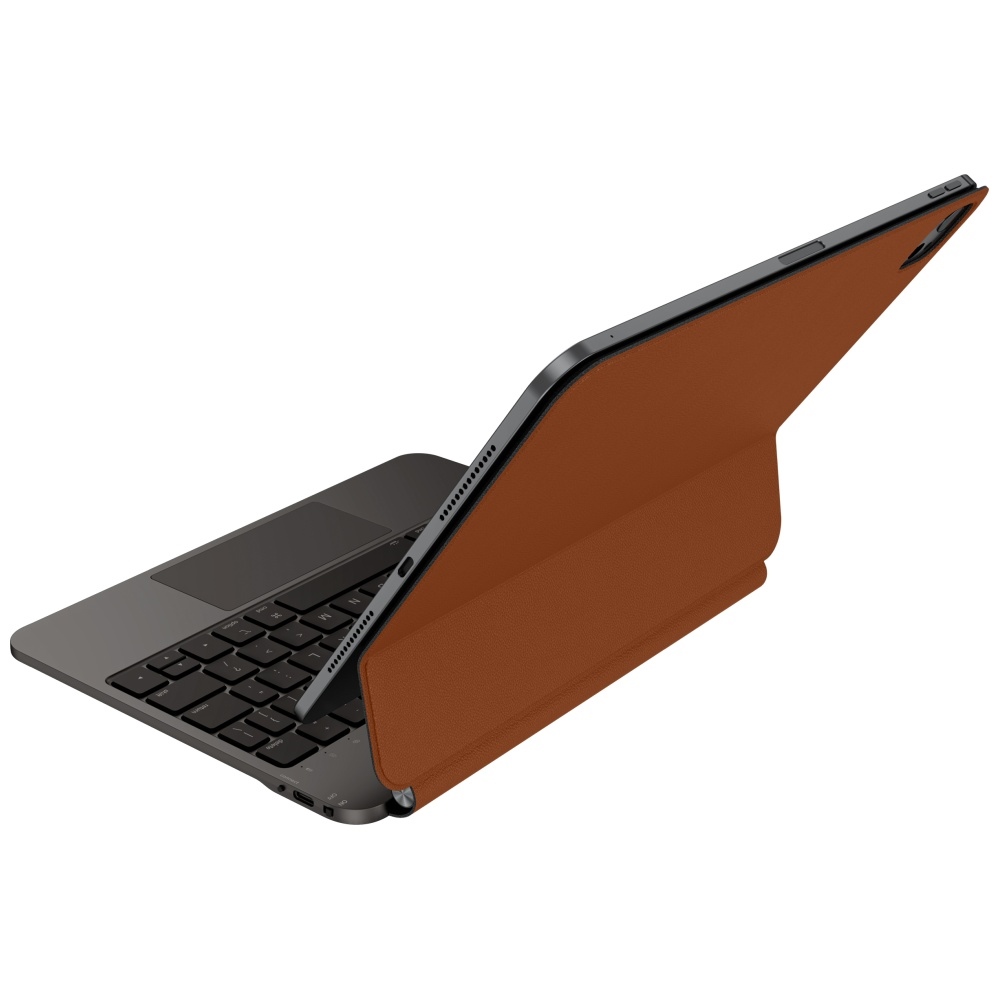 Uniq Venno Pro Magnetic Smart Ümbris with Keyboard jaoks iPad 11" 2025 / iPad Air 11" 2024 / 2025 / iPad Pro 11" 2018 / 2020 / 2021 / 2022 / 2024 - Brown