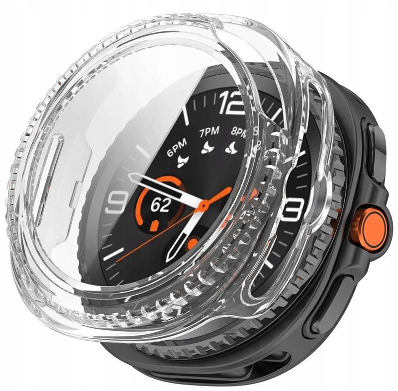 Tech-Protect Defense Ümbris jaoks Samsung Galaxy Watch 8 46mm - Läbipaistev