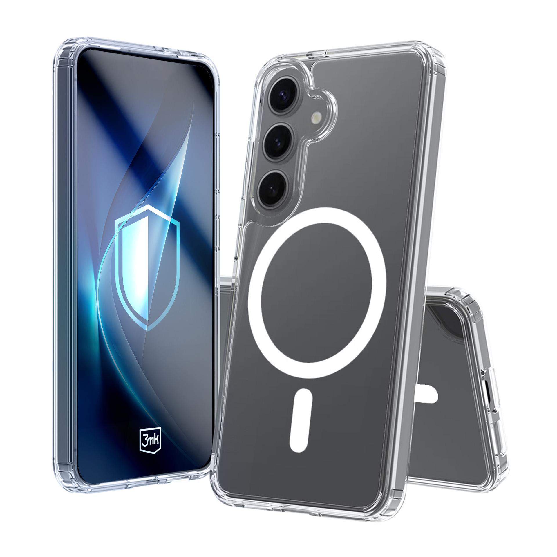 3mk Armor MagCase jaoks Samsung Galaxy A17 5G - Läbipaistev