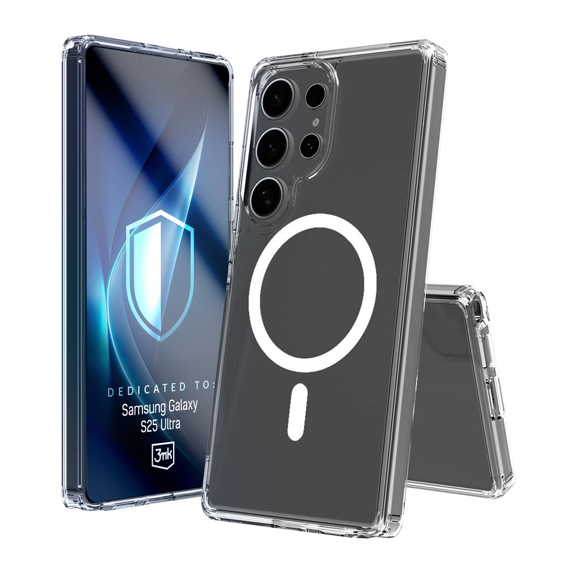 3mk Armor MagCase jaoks Samsung Galaxy S25 Ultra - Läbipaistev