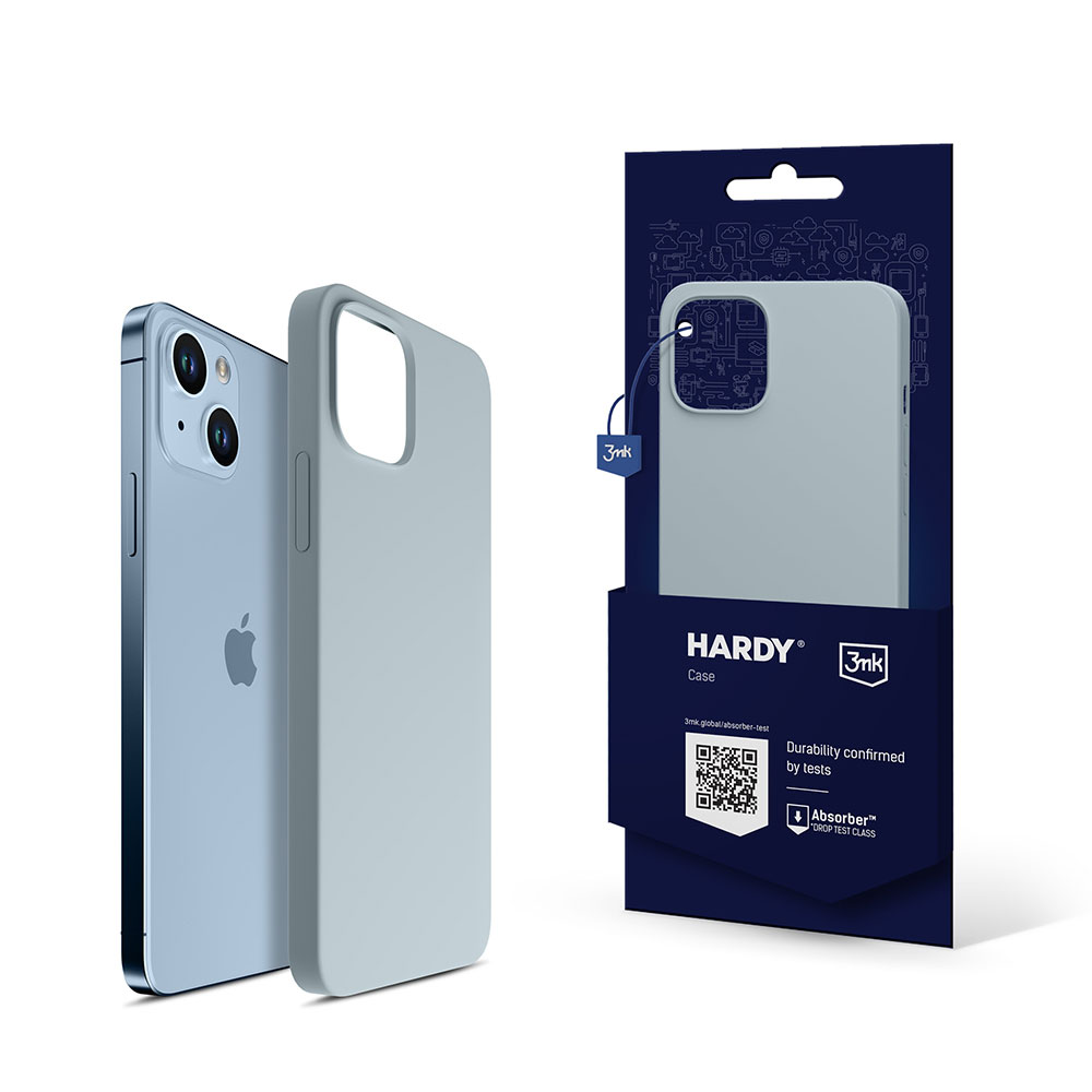 3mk Hardy Silicone MagCase jaoks iPhone 14 Plus - Sinine