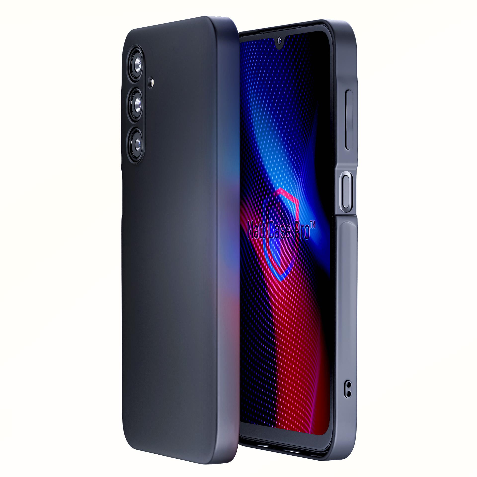 3mk Matt Ümbris Pro jaoks Samsung Galaxy A25 5G - Matt Must