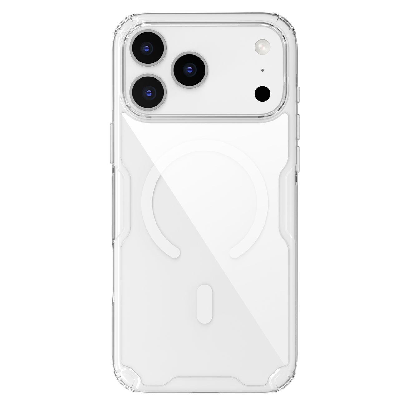 Nillkin Nature TPU Pro Magnetic Ümbris Compatible with MagSafe jaoks iPhone 17 Pro Max - Läbipaistev