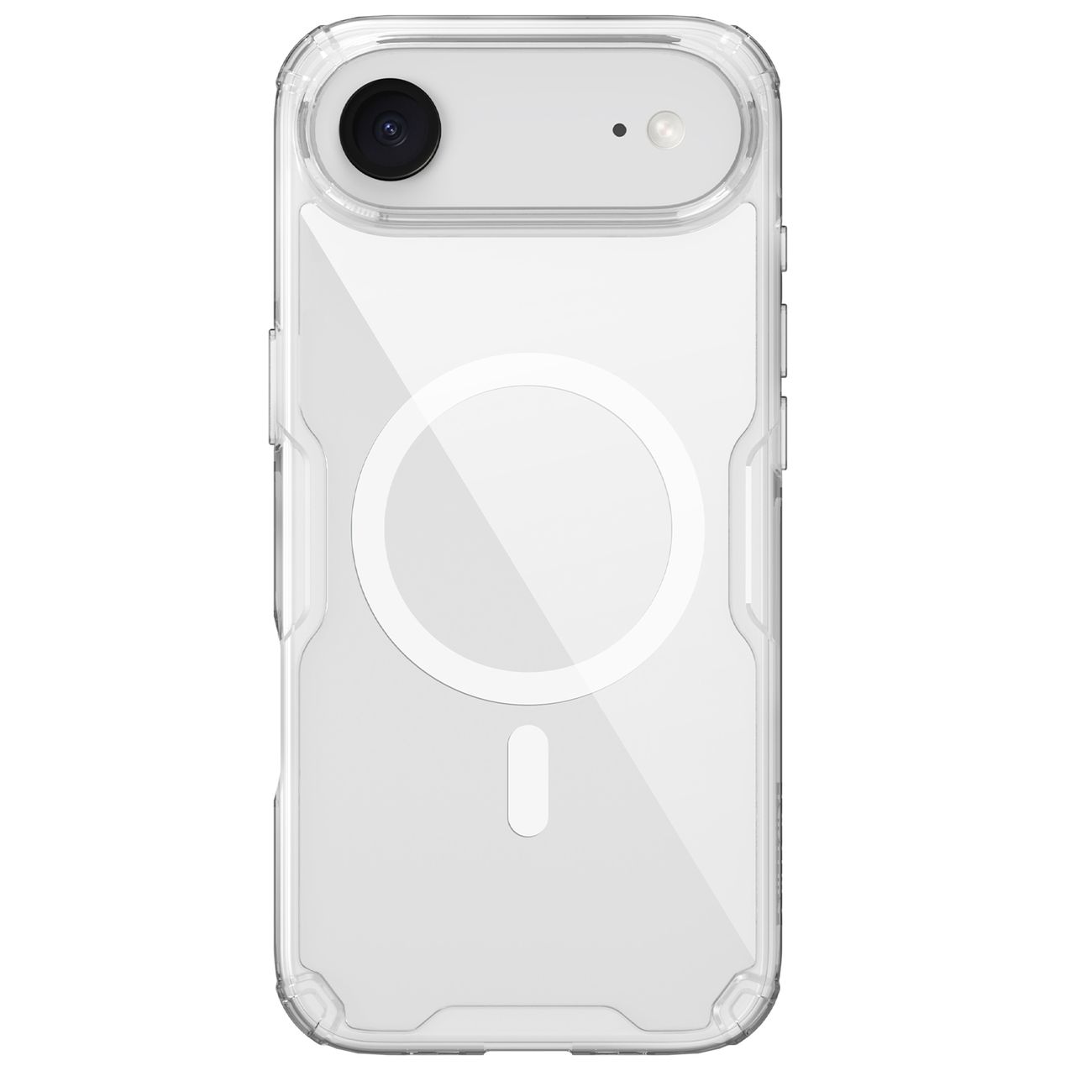 Nillkin Nature TPU Pro Magnetic Ümbris Compatible with MagSafe jaoks iPhone 17 Air - Läbipaistev