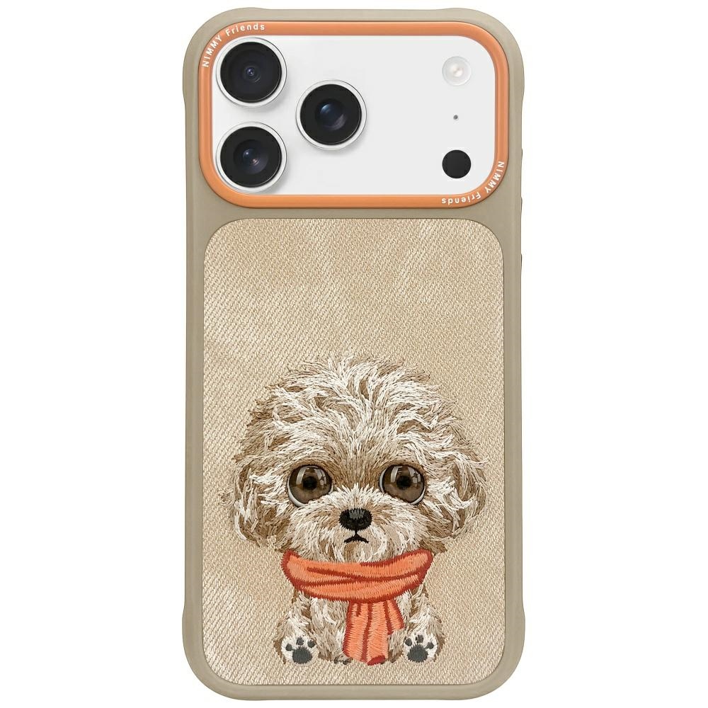 Nimmy Big Eyed Pet 2.0 Dog Ümbris jaoks iPhone 17 Pro - Beige