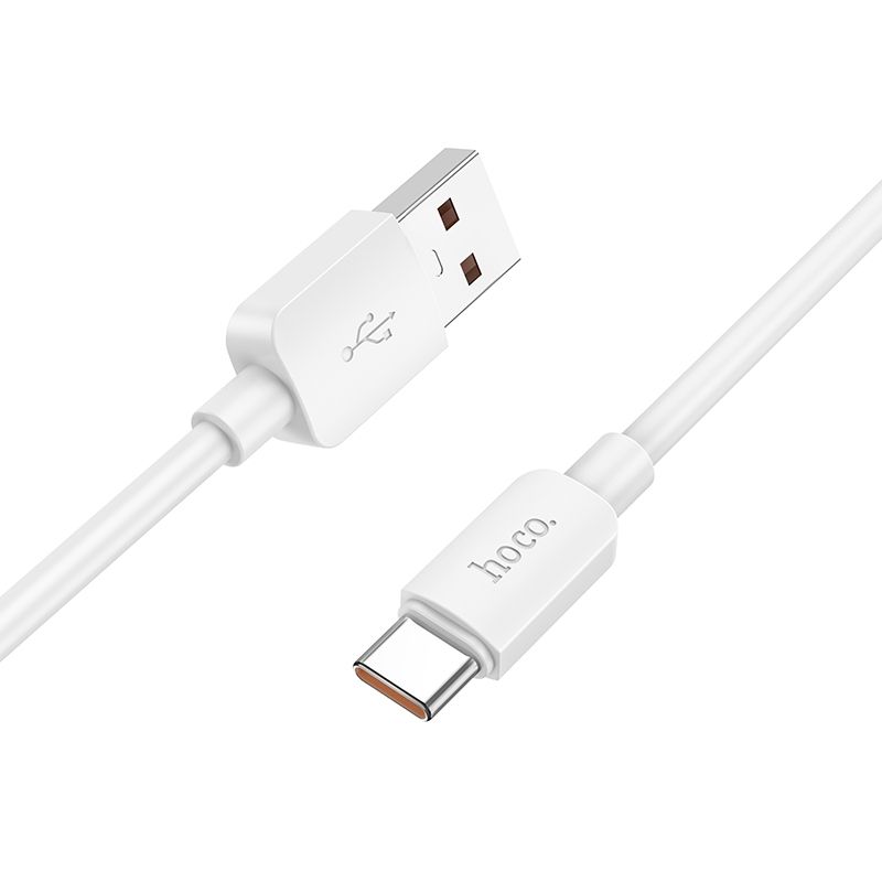 Kaabel USB A to USB C Hoco PD 6A 100W 1 m X96 valge