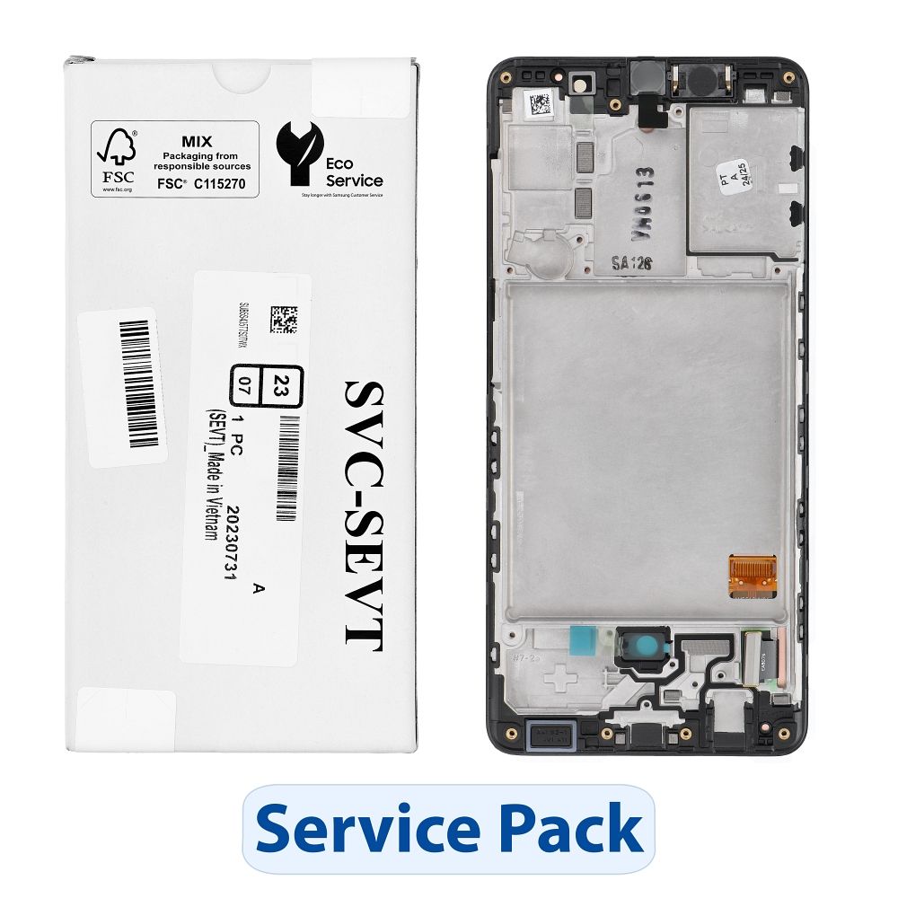 ServicePack LCD Display SAMSUNG A41 A415F GH82-23019A
