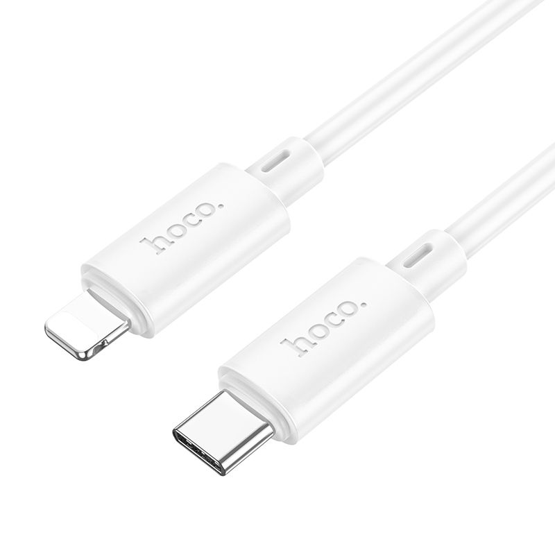 Kaabel USB C to Lightning Hoco PD 27W 2 m X88 valge