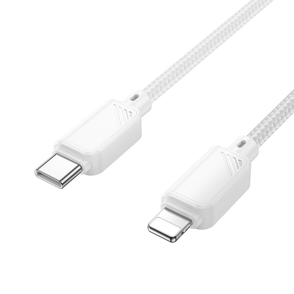 Kaabel USB C to Lightning Hoco PD 27W 1 m X113 valge