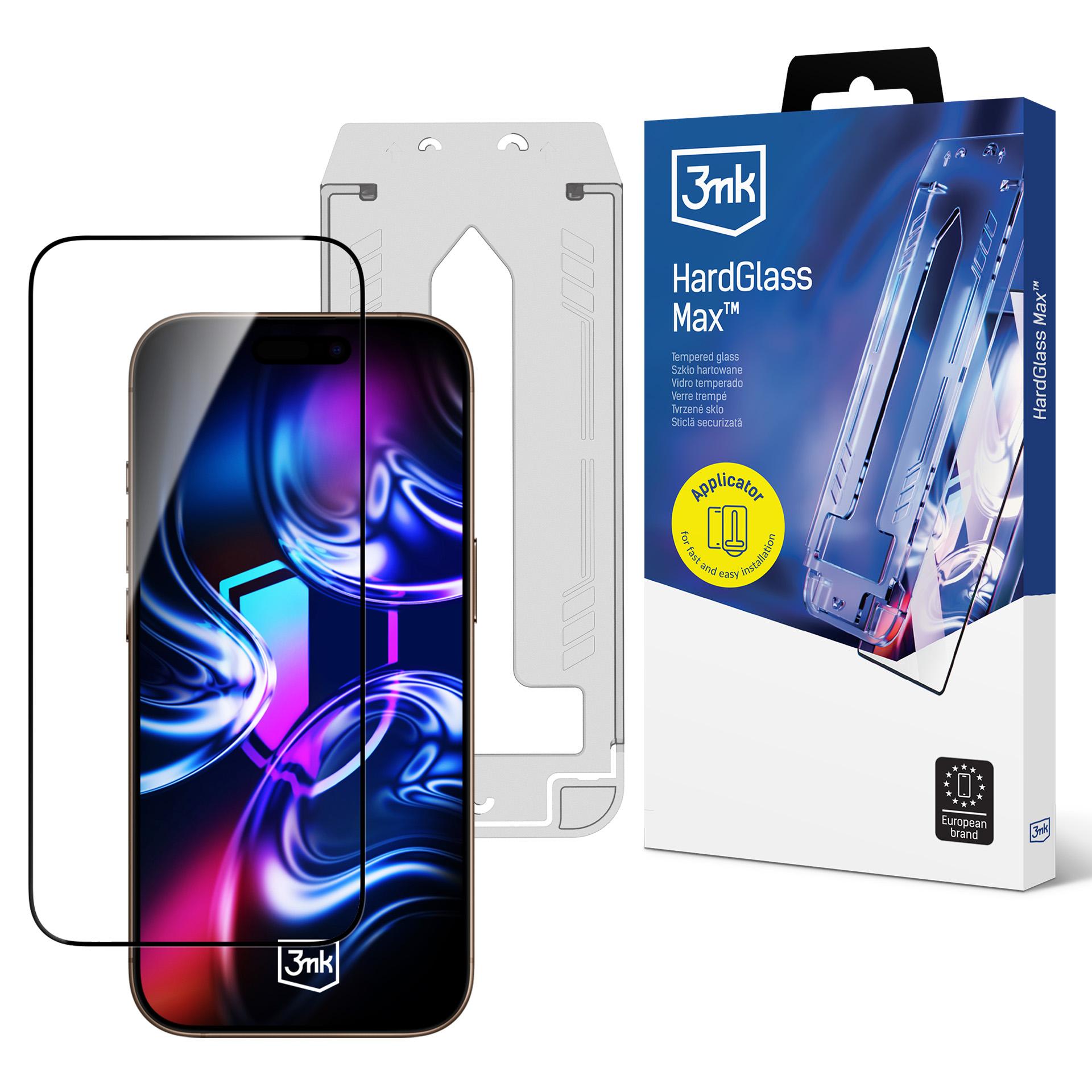 3mk Hardglass Max Karastatud klaas jaoks iPhone 17 Pro Max