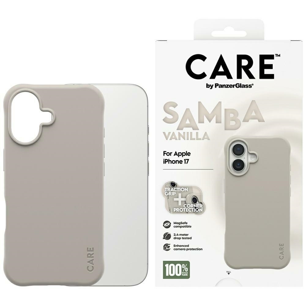 CARE by PanzerGlass Fashionable Samba MagSafe Ümbris jaoks iPhone 17 - Hall
