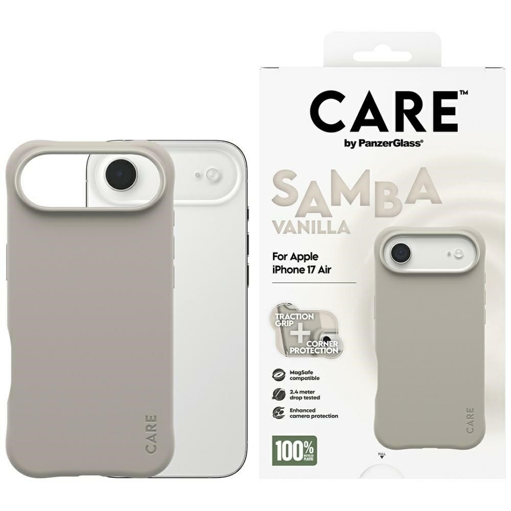 CARE by PanzerGlass Fashionable Samba MagSafe Ümbris jaoks iPhone Air - Hall