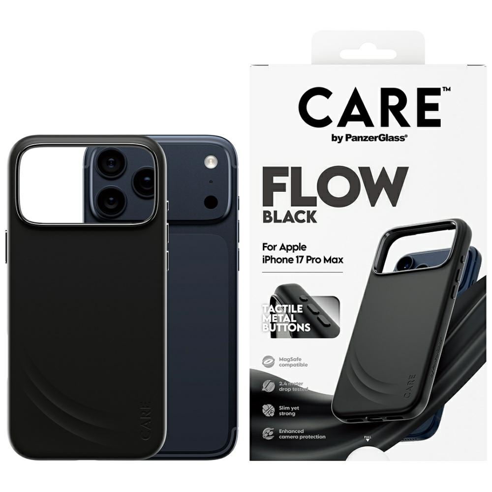 CARE by PanzerGlass Feature FLOW MagSafe Ümbris jaoks iPhone 17 Pro Max - Must