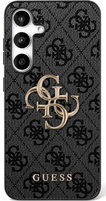 GUESS ümbris jaoks SAMSUNG S25 FE GUHCS25FE4GMGGR (PU Leather 4G Metal Logo) must