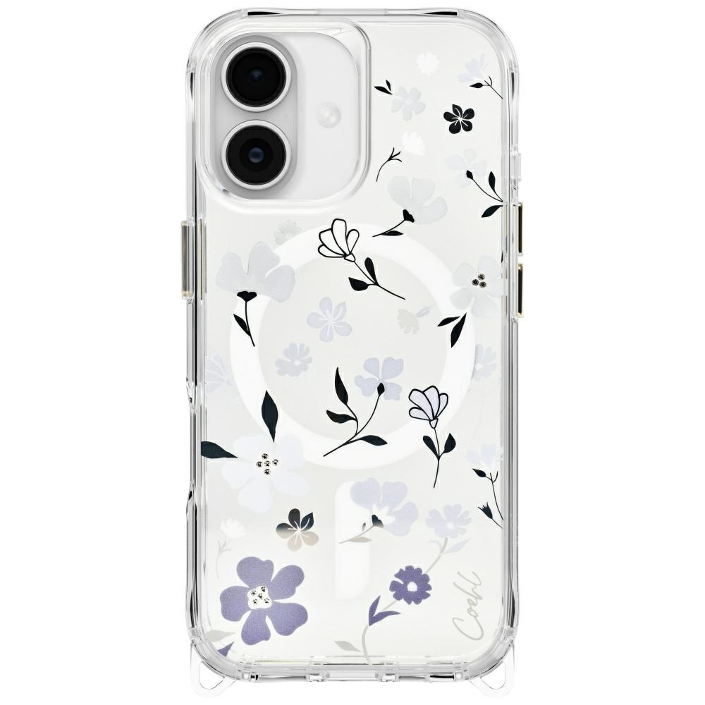 Uniq Coehl Amara Ümbris jaoks iPhone 17 Magnetic Charging - Läbipaistev