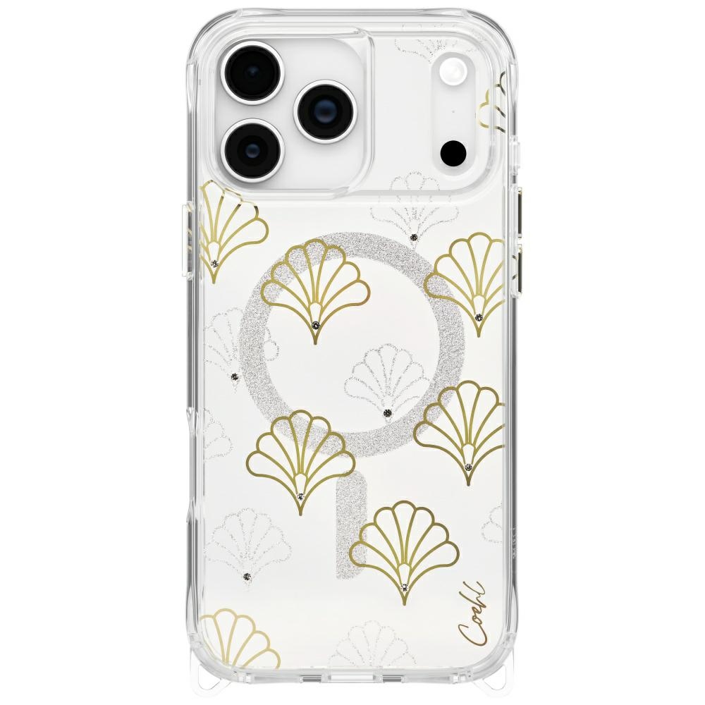 Uniq Coehl Maree ümbris jaoks iPhone 17 Pro Max Magnetic Charging - hõbedane