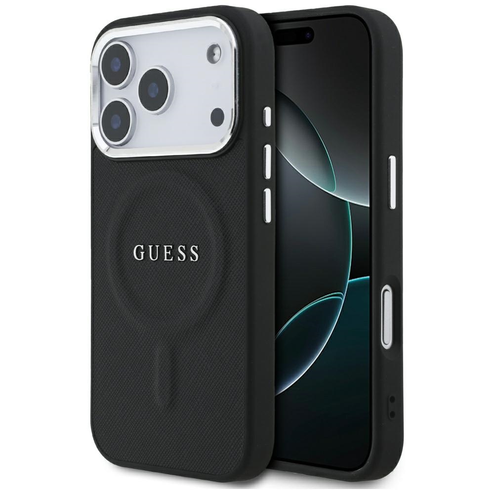 Guess Classic Logo MagSafe Ümbris jaoks iPhone 17 Pro - Must