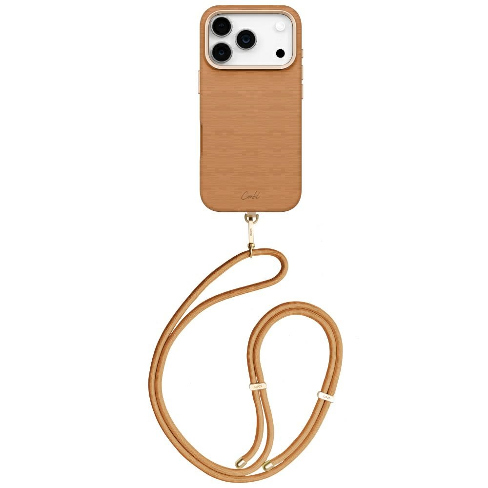 Uniq Coehl Mirelle Ümbris jaoks iPhone 17 Pro Magnetic Charging - Brown