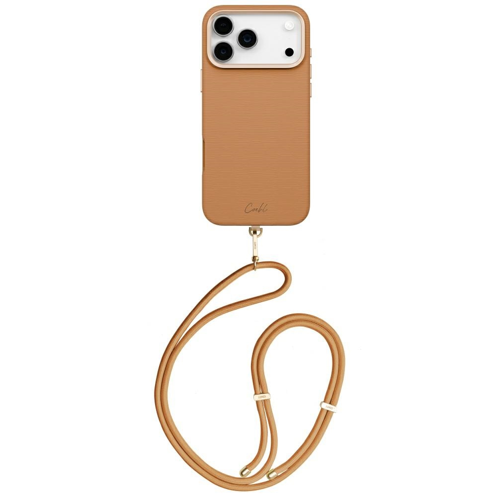 Uniq Coehl Mirelle Ümbris jaoks iPhone 17 Pro Max Magnetic Charging - Brown