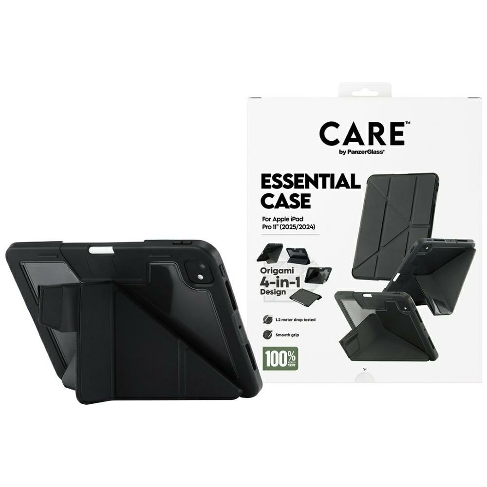 Care by PanzerGlass Y fold ümbris jaoks iPad Pro 11" 2025 / 2024 - must