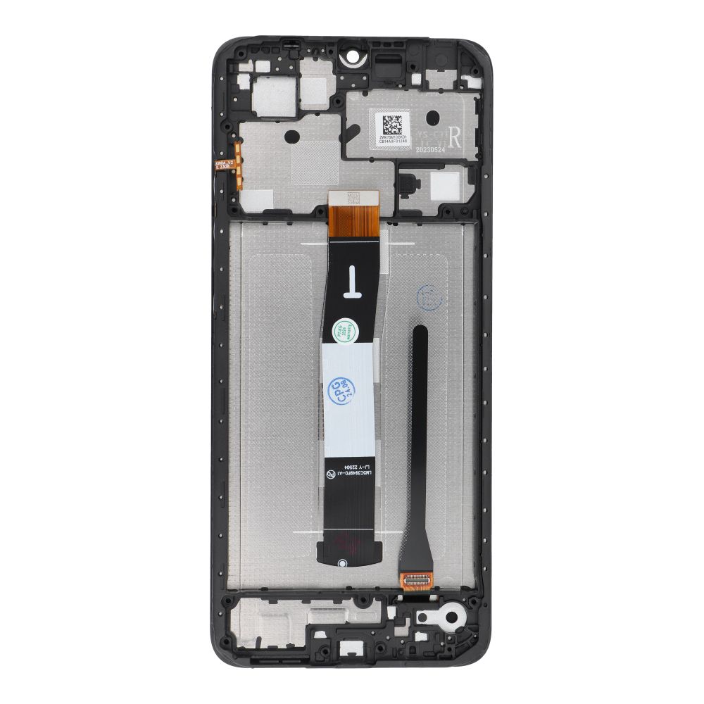 FixCell LCD Display jaoks FixCell LCD REDMI 12C OEM with frame