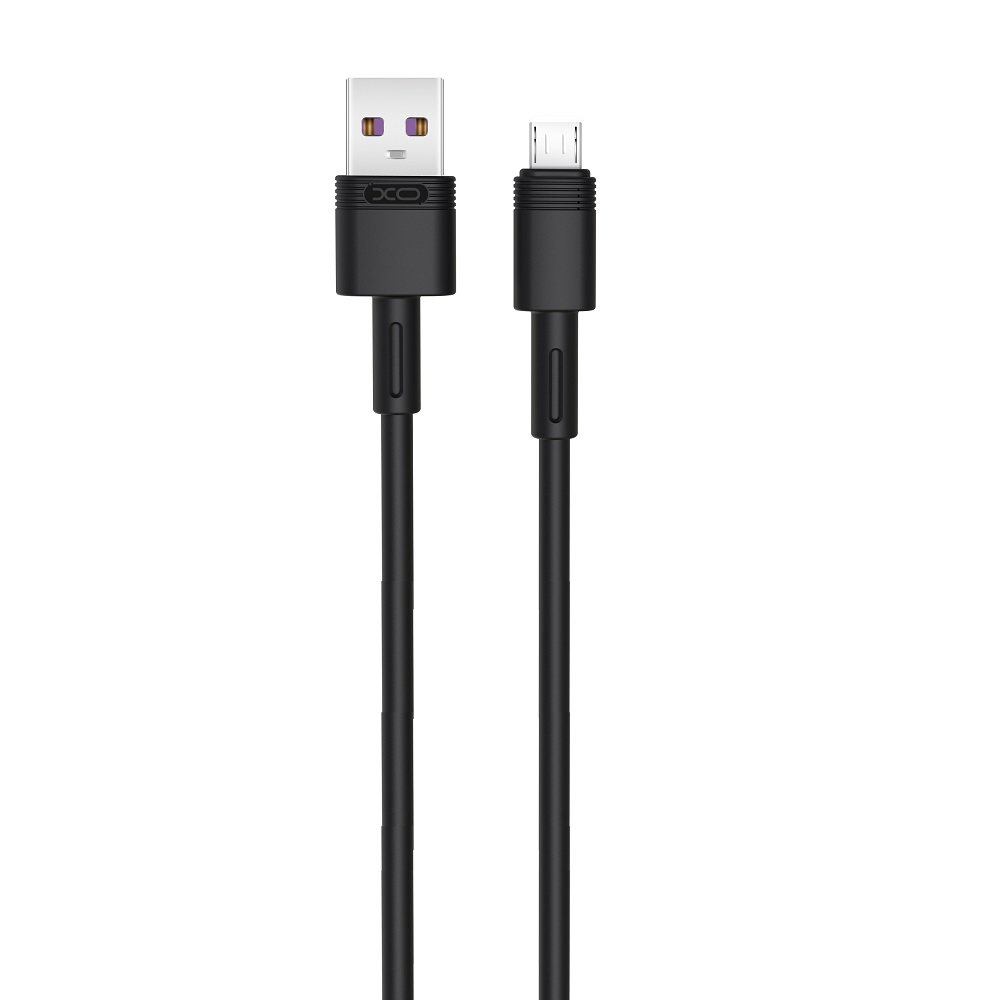 XO кабель NB-Q166 USB - Lightning 1,0 m 5A черный