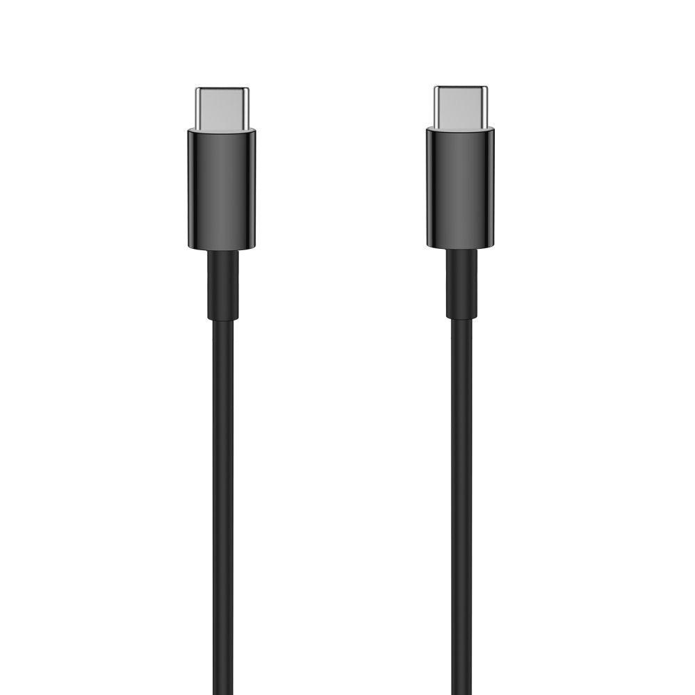 Setty кабель USB-C - USB-C 1,0 m 3A черный
