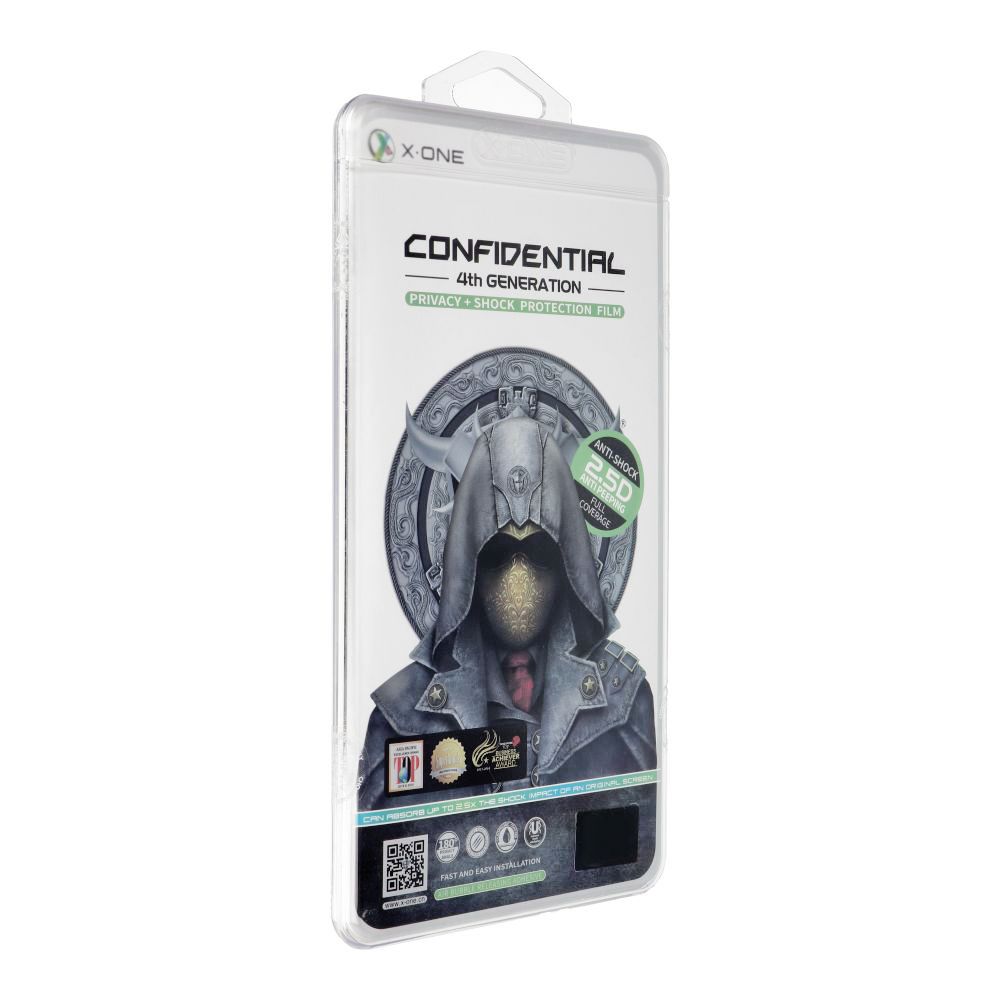 X-ONE Extreme Shock Eliminator 4th gen. Privacy - jaoks iPhone 15 Plus