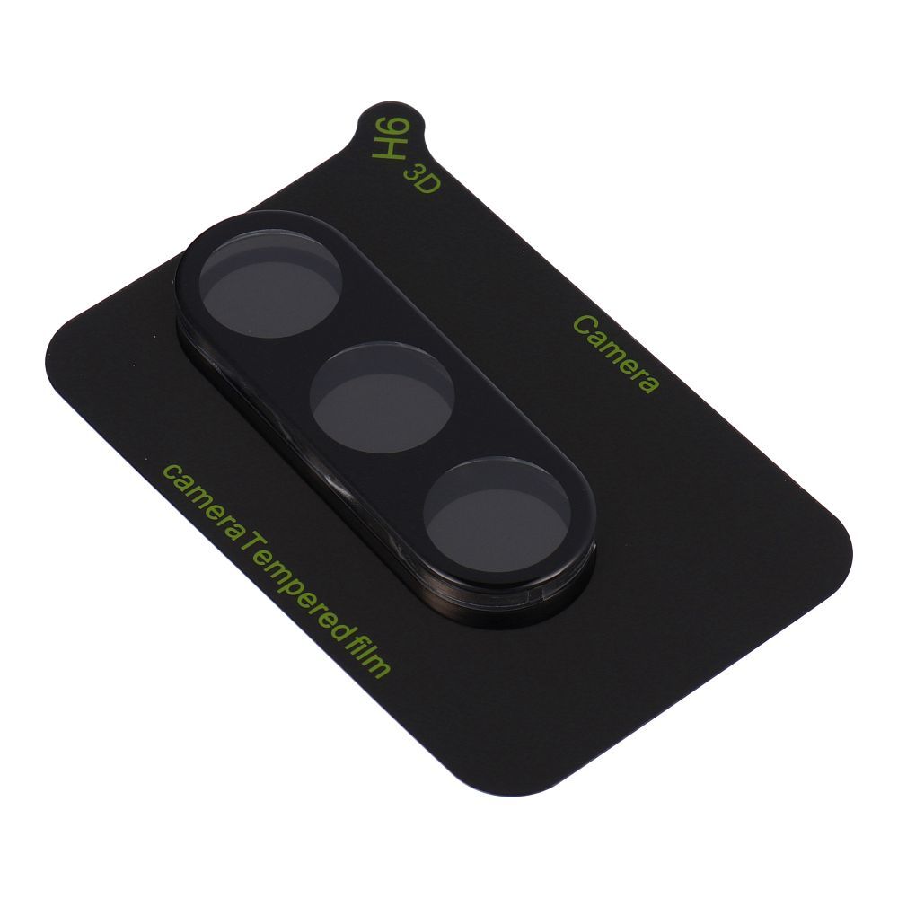 5D Full Glue Camera Karastatud klaas - jaoks Samsung Galaxy S25 must