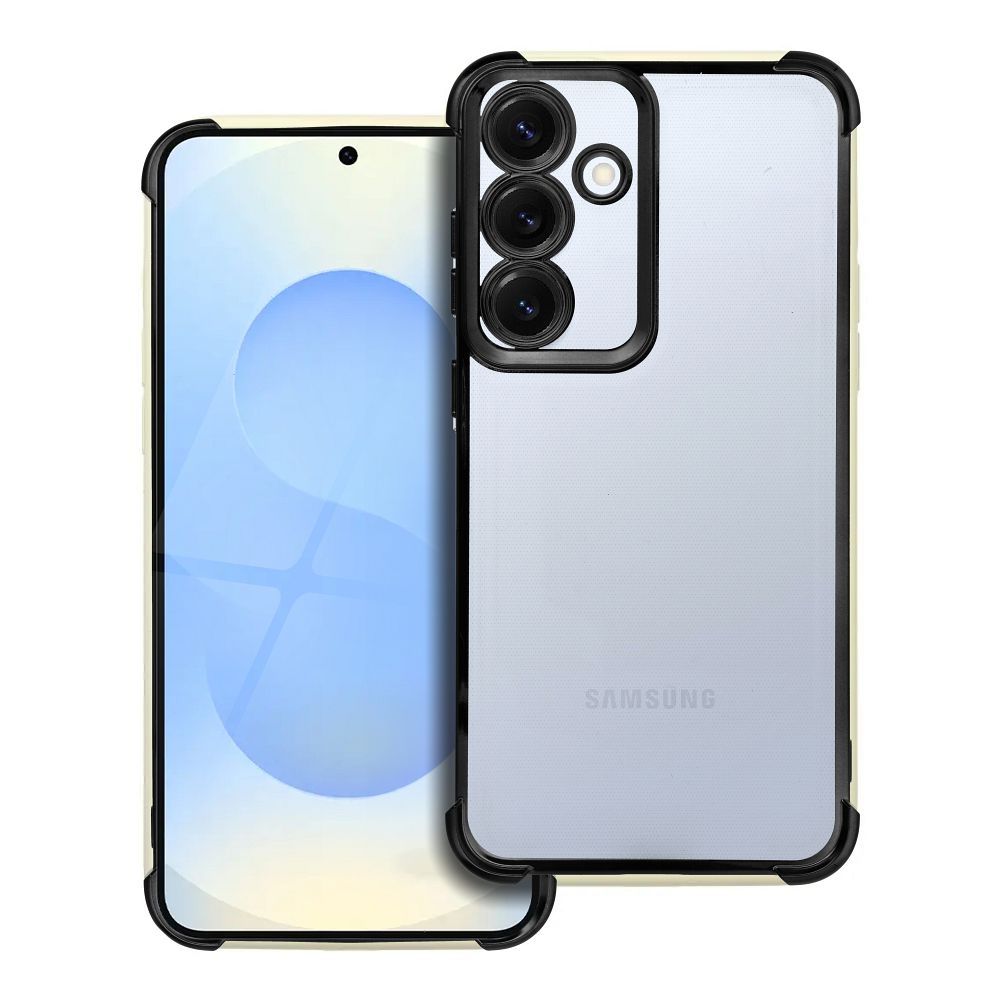 Ümbris jaoks Samsung S25 PLUS Antishock Electro must