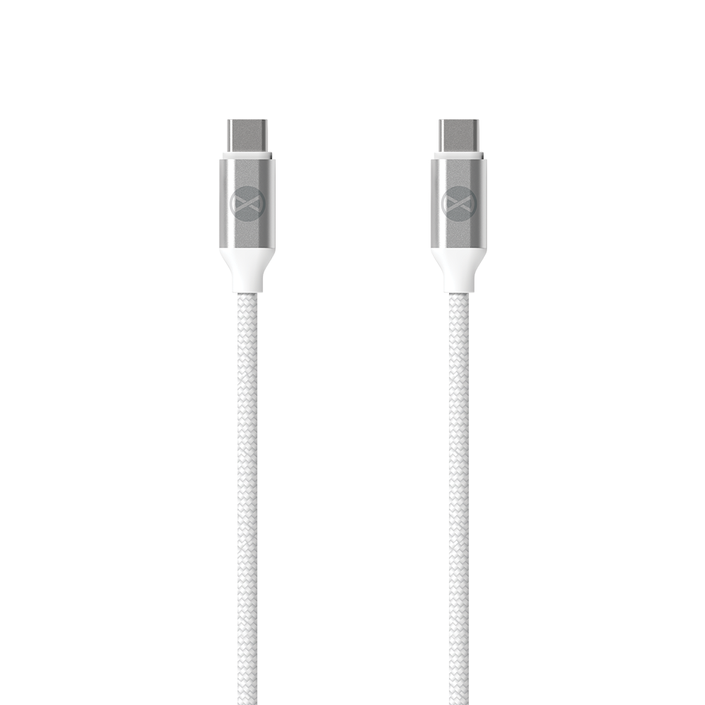 Forever кабель USB-C - USB-C 1,2 м 3A 20W WHP12320 белый
