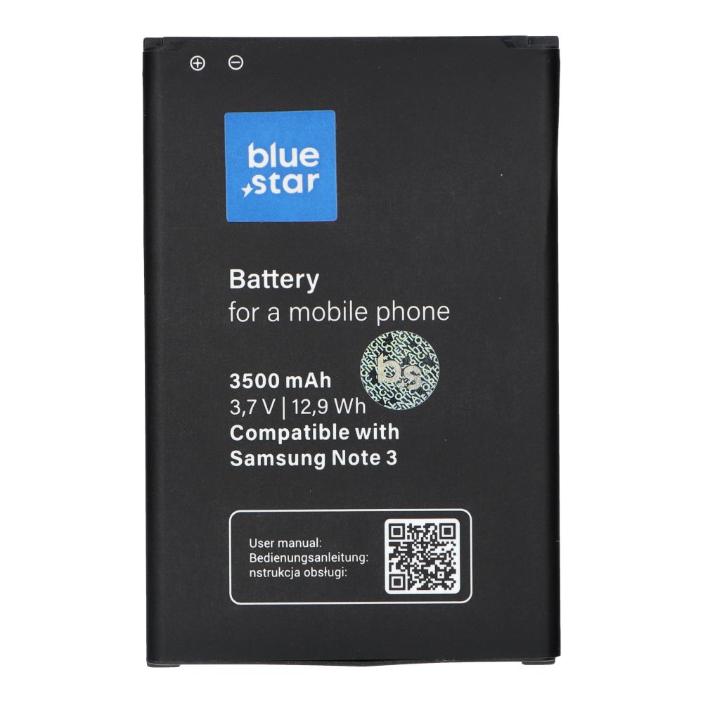 Battery jaoks Samsung Galaxy Note 3 N9000 3500 mAh Sinine Star Premium
