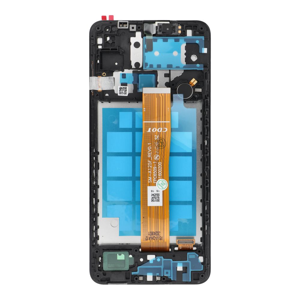 FixCell LCD Display jaoks SAMSUNG A12 A125 OEM with full frame