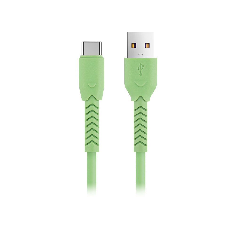 Maxlife MXUC-04 кабель USB - USB-C 1,0 m 3A зеленый