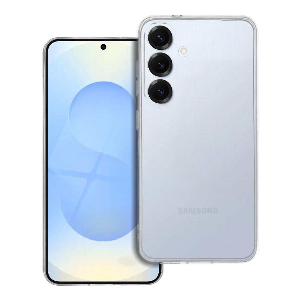 CLEAR Ümbris 2 mm jaoks SAMSUNG S25 (camera protection) läbipaistev