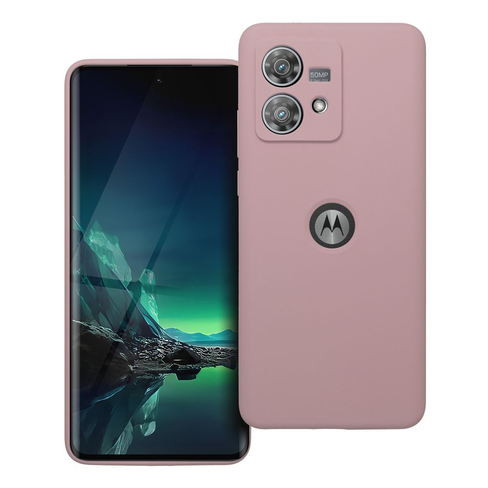 Ümbris Silikoon 2mm jaoks MOTOROLA EDGE 40 Neo sand roosa