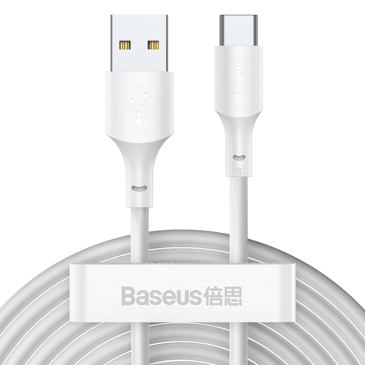 Baseus TZCATZJ-02 USB кабель 1.5 m USB A USB C белый