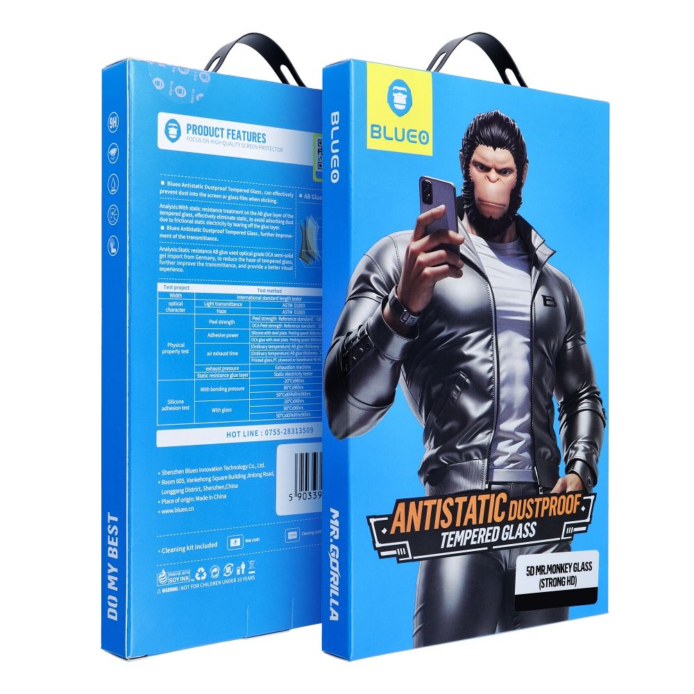 Karastatud klaas 5D Mr. Monkey Glass (Strong Lite) Samsung S931 S25 must