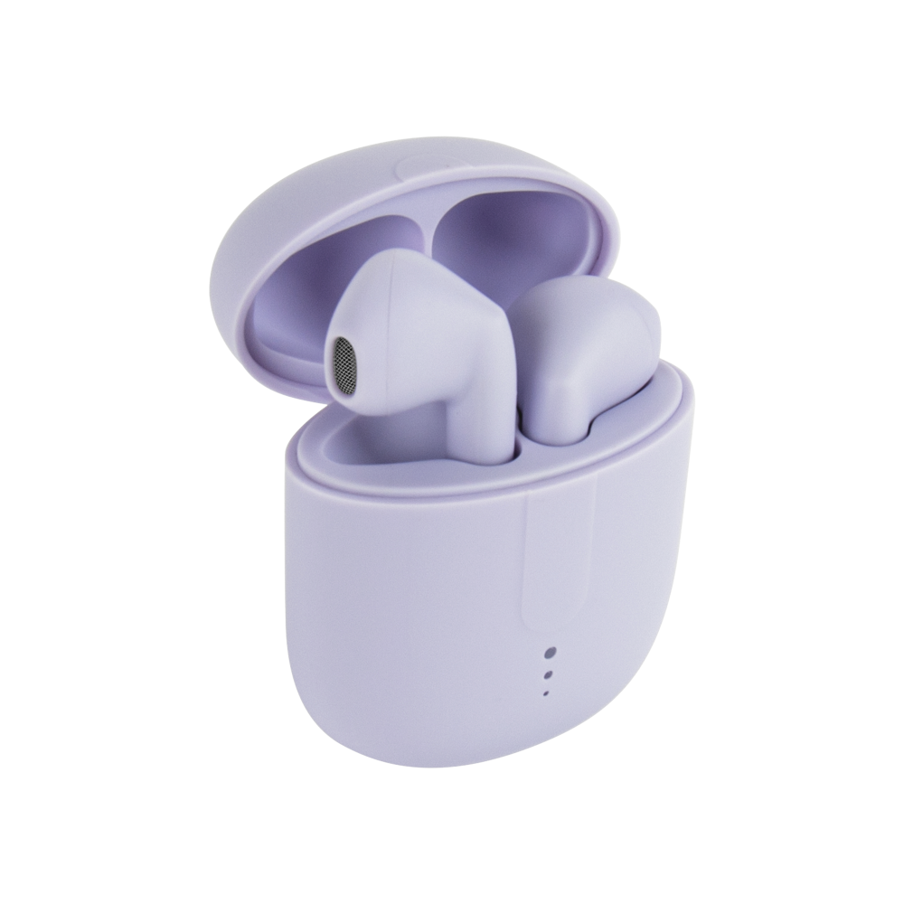 Setty Bluetooth наушники TWS с зарядным кейсом STWS-19 сиреневые