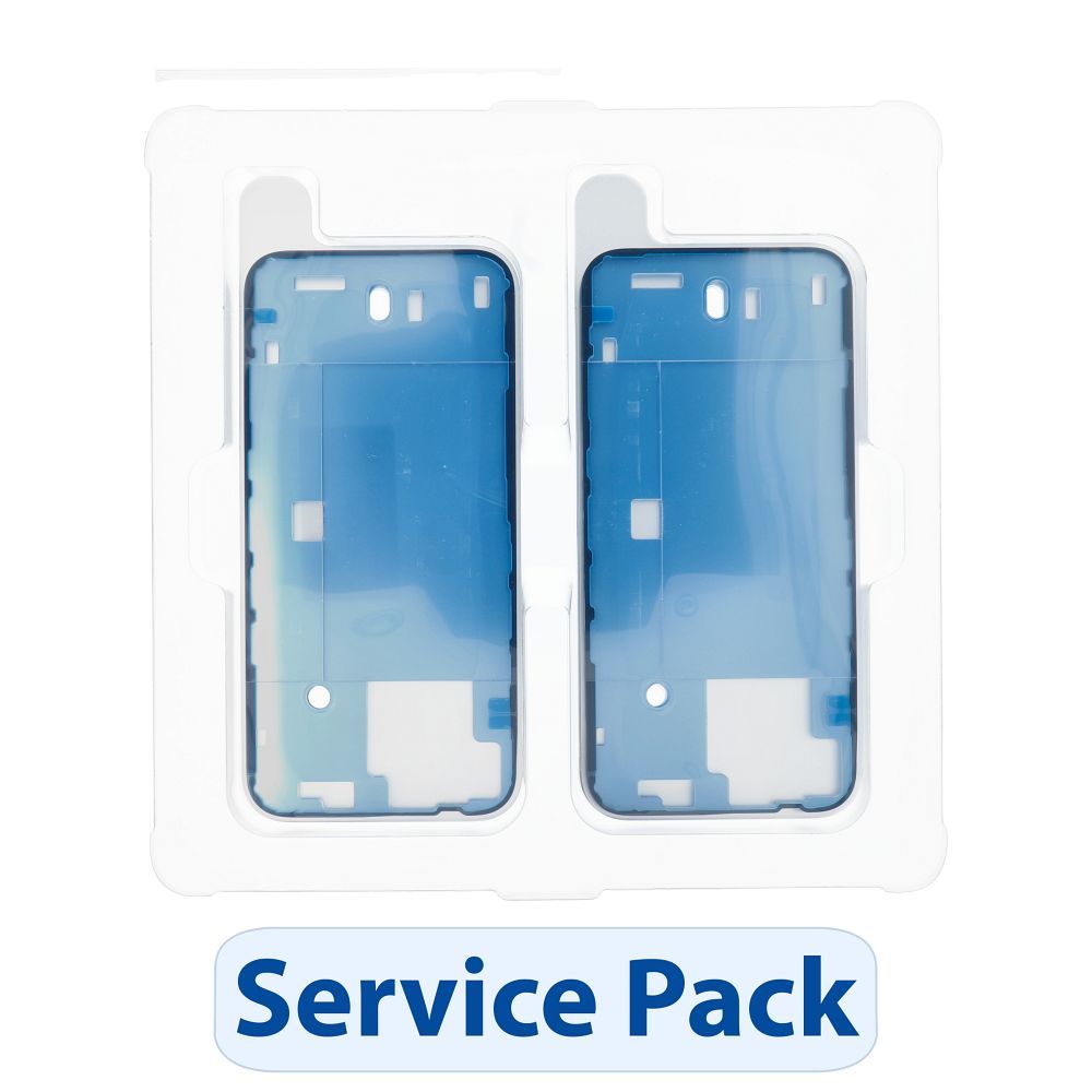 ServicePack 923-08091 Adhesive Foil Back Glass jaoks Iphone 14 (box of 30)
