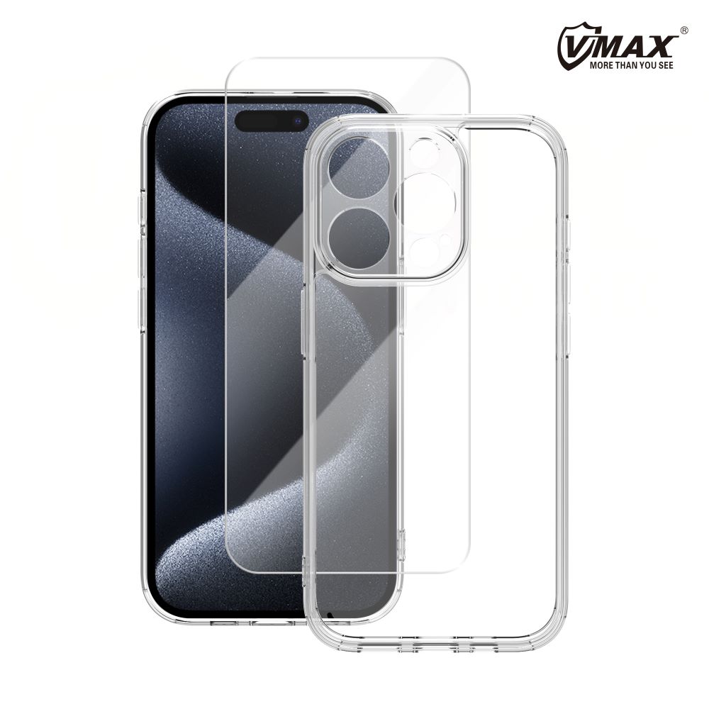 Vmax set ümbris + glass 2,5D premium jaoks Samsung Galaxy A34 5G